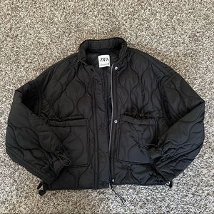 zara puffer
